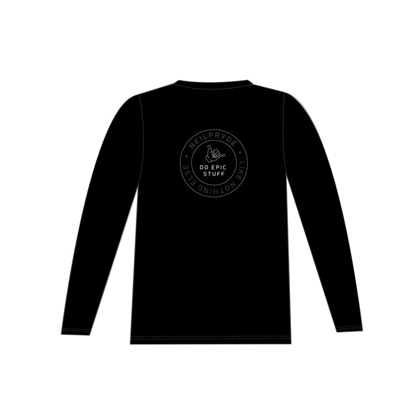 NP WATER TEE L/S L BLACK – Constant Wind